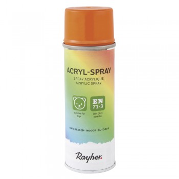 Akrylový sprej, 200ml - oranžový